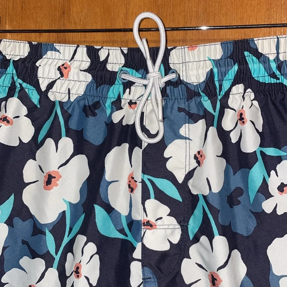 •OLD NAVY•MENS BLUE FLORAL 8